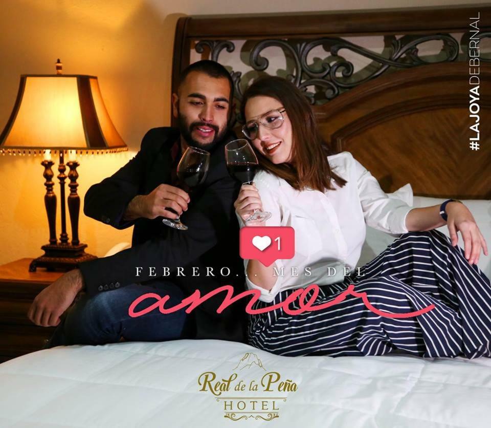 Hotel Real De La Pena 贝纳尔 外观 照片